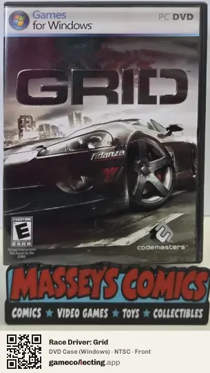 Race Driver: Grid Computer, NTSC box front