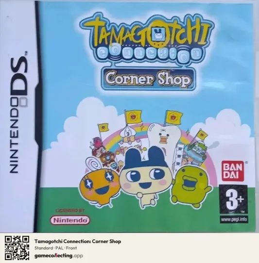 Tamagotchi Connection: Corner Shop Nintendo DS, PAL box front