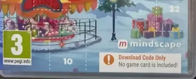 Games Advent Calendar: 25 Days - 25 Surprises, the PEGI square on its front