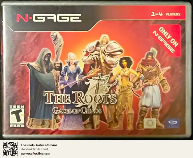 The Roots: Gates of Chaos Nokia N-Gage, NTSC box front