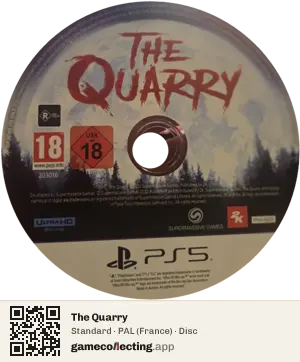 The Quarry PlayStation 5, PAL disc