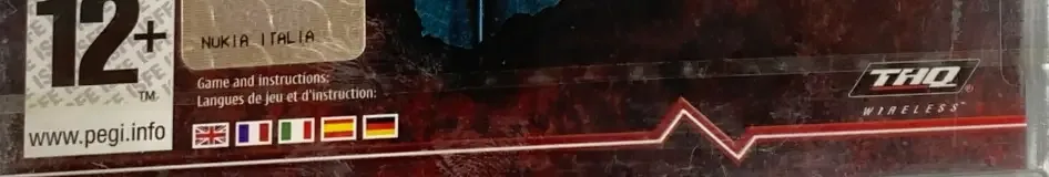 Red Faction, the PEGI square on its front