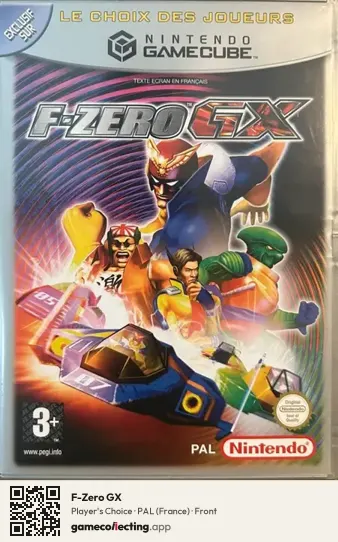 F-Zero GX Nintendo GameCube, France box front