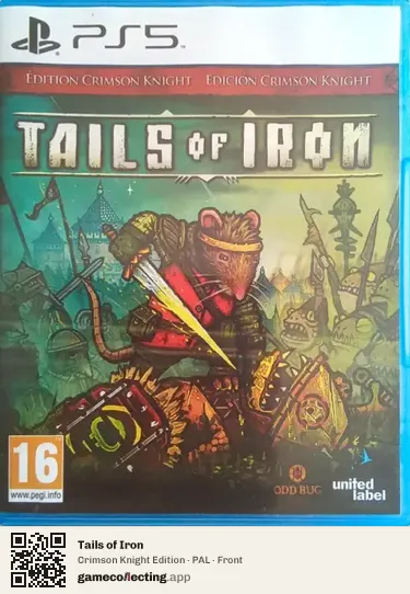 Tails of Iron PlayStation 5, PAL box front
