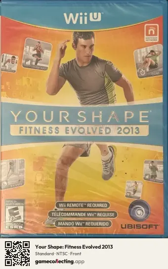 Your Shape: Fitness Evolved 2013 Nintendo Wii U, NTSC box front