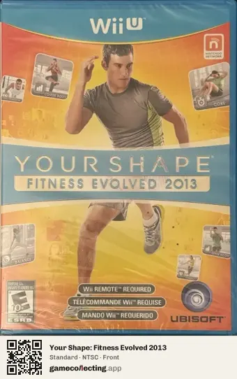 Your Shape: Fitness Evolved 2013 Nintendo Wii U, NTSC box front