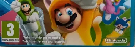 Super Mario 3D World, the USK square on its front