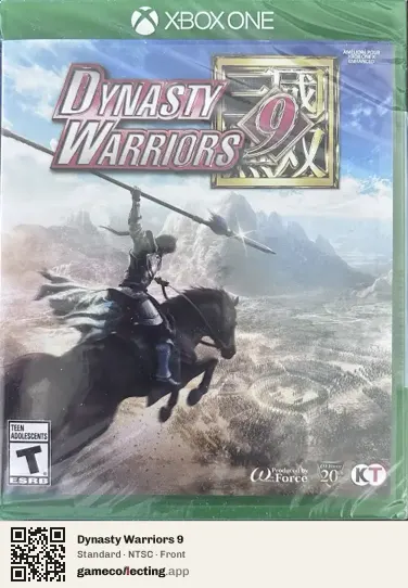 Dynasty Warriors 9 Xbox One, NTSC box front