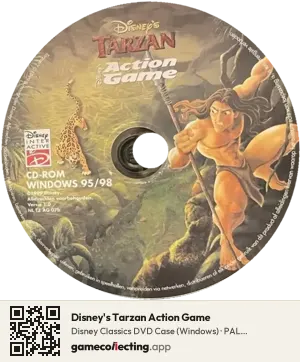 Disney's Tarzan Action Game Computer, PAL disc