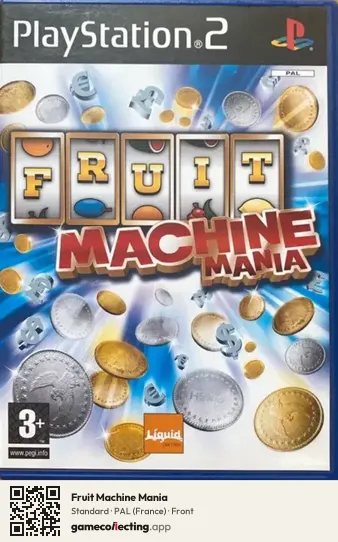 Fruit Machine Mania PlayStation 2, France box front