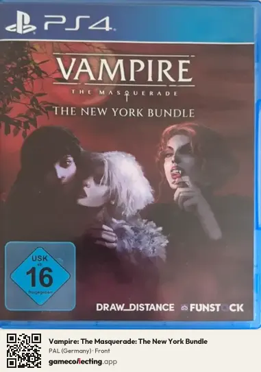 Vampire: The Masquerade: The New York Bundle PlayStation 4, Germany box front