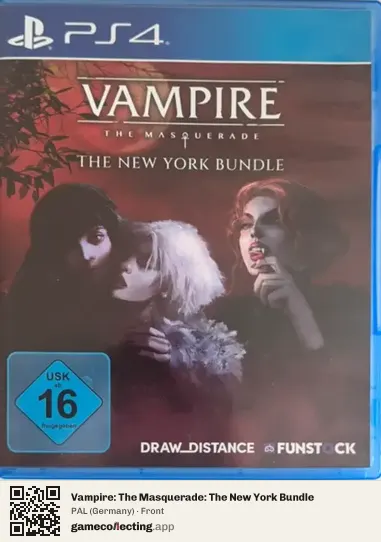 Vampire: The Masquerade: The New York Bundle PlayStation 4, Germany box front