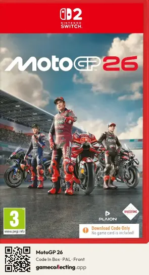 MotoGP 26 Nintendo Switch 2, PAL box front