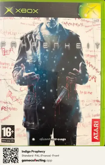Indigo Prophecy Xbox, France box front