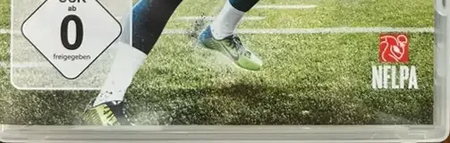 Madden NFL 15, the USK square on its front