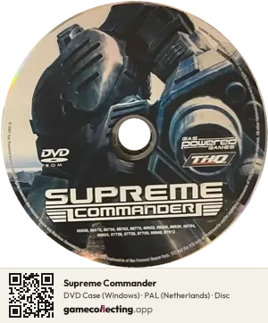 Supreme Commander Computer, PAL disc
