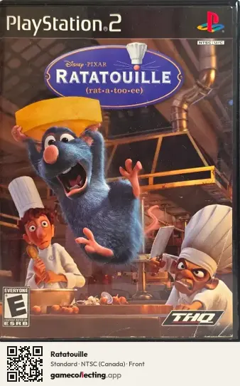 Ratatouille PlayStation 2, Canada box front