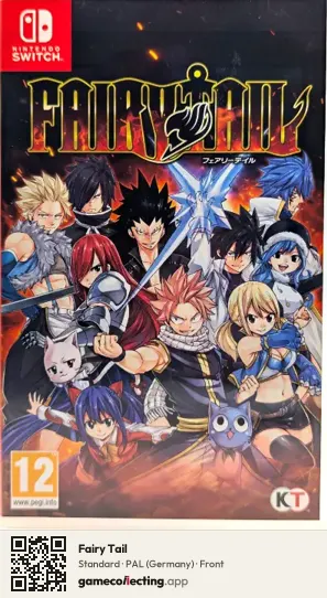 Fairy Tail Nintendo Switch, Germany box front
