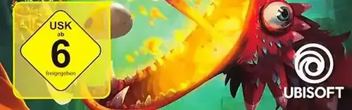 Rayman Legends, the USK square on its front
