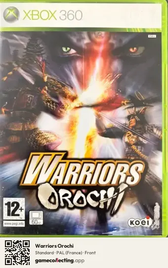 Warriors Orochi Xbox 360, France box front