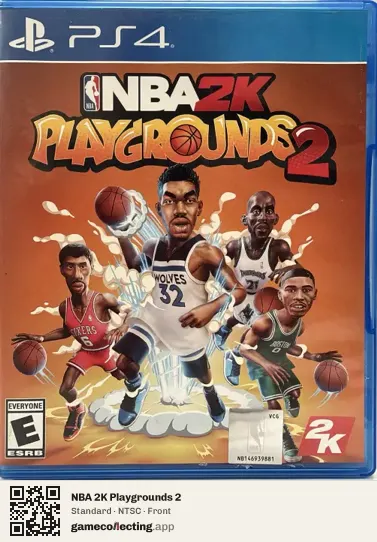 NBA 2K Playgrounds 2 PlayStation 4, NTSC box front