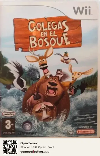 Open Season Nintendo Wii, Spain box front
