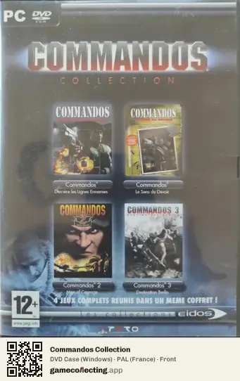 Commandos Collection Computer, France box front