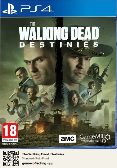 The Walking Dead: Destinies PlayStation 4, PAL box front