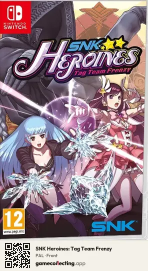 SNK Heroines: Tag Team Frenzy Nintendo Switch, PAL box front