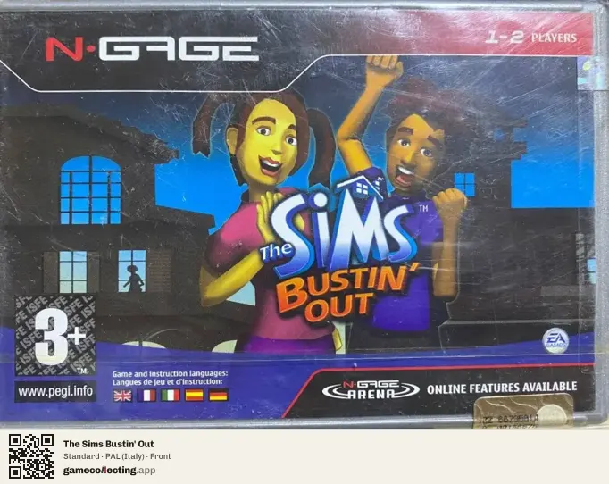 The Sims Bustin' Out Nokia N-Gage, Italy box front