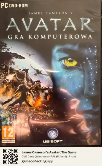 James Cameron's Avatar: The Game Computer, Poland box front