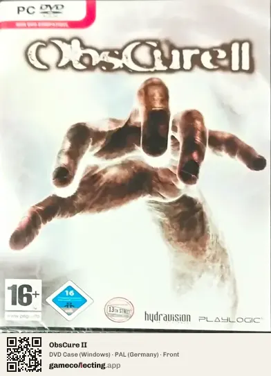 ObsCure II Computer, Germany box front