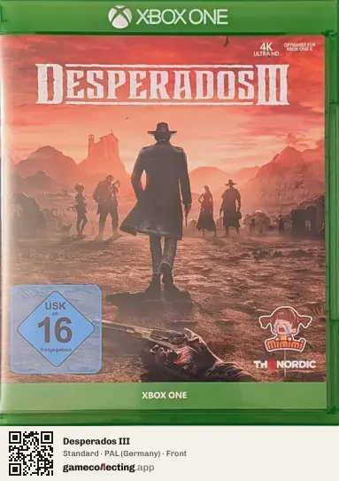 Desperados III Xbox One, Germany box front