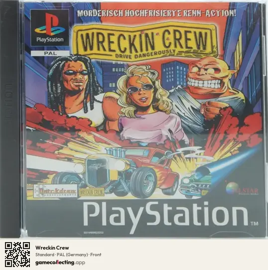 Wreckin Crew PlayStation, Germany box front