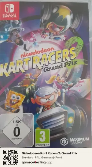 Nickelodeon Kart Racers 2: Grand Prix Nintendo Switch, Germany box front