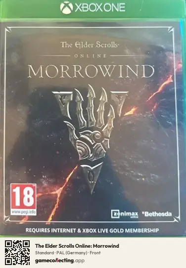 The Elder Scrolls Online: Morrowind Xbox One, Germany box front