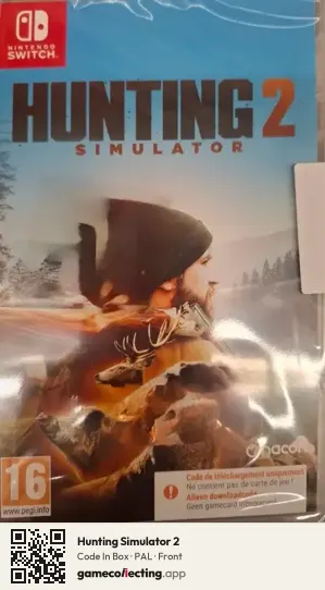 Hunting Simulator 2 Nintendo Switch, PAL box front