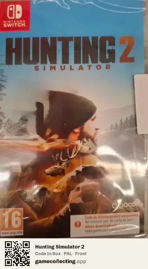 Hunting Simulator 2 Nintendo Switch, PAL box front