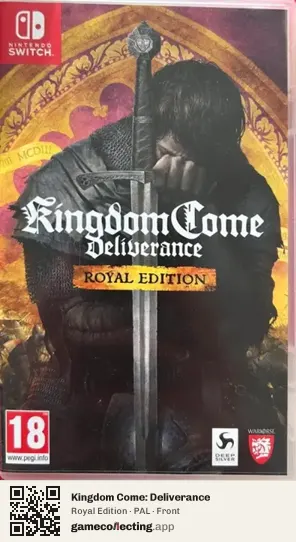 Kingdom Come: Deliverance Nintendo Switch, PAL box front
