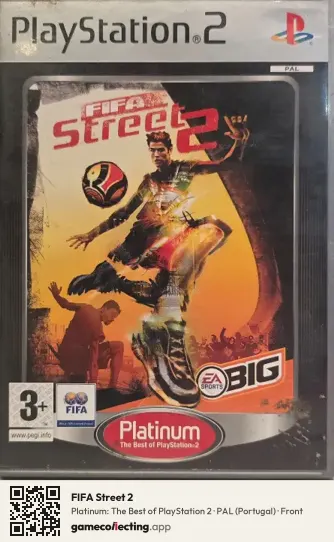 FIFA Street 2 PlayStation 2, Portugal box front