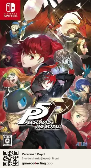 Persona 5 Royal Nintendo Switch, Japan box front