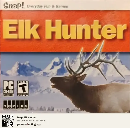 Snap! Elk Hunter Computer, NTSC box front