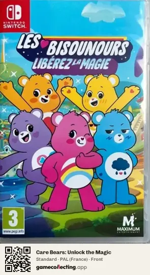 Care Bears: Unlock the Magic Nintendo Switch, France box front