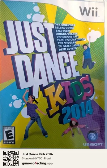 Just Dance Kids 2014 Nintendo Wii, NTSC box front