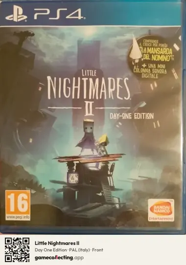 Little Nightmares II PlayStation 4, Italy box front