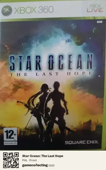 Star Ocean: The Last Hope Xbox 360, PAL box front