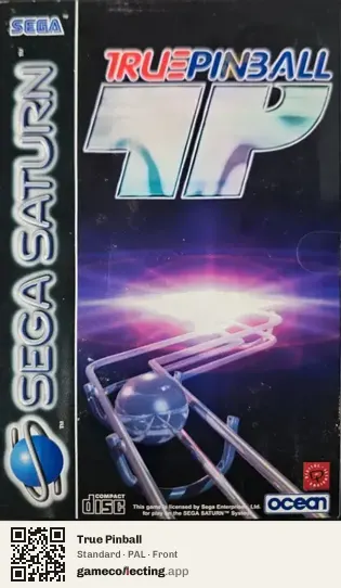 True Pinball Sega Saturn, PAL box front