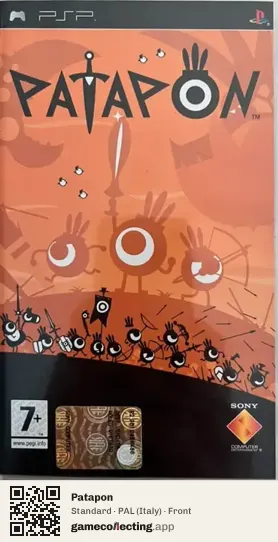 Patapon PlayStation Portable, Italy box front