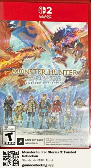 Monster Hunter Stories 3: Twisted Reflection Nintendo Switch 2, NTSC box front