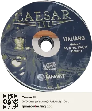 Caesar III Computer, PAL disc